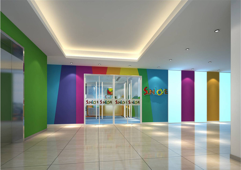 浦東張江850平企業(yè)展廳設(shè)計裝修效果-第2張圖片-上海古都建筑設(shè)計集團(tuán)