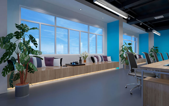 900平方電腦培訓教育行業(yè)裝修設計-第3張圖片-上海古都建筑設計集團 900平方電腦培訓教育行業(yè)裝修設計-第3張圖片-上海古都建筑設計集團