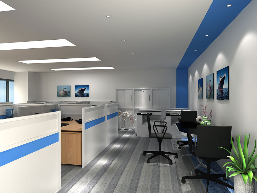 300平米現(xiàn)代感貿(mào)易公司辦公室設(shè)計效果-第1張圖片-上海古都建筑設(shè)計集團(tuán) 300平米現(xiàn)代感貿(mào)易公司辦公室設(shè)計效果-第1張圖片-上海古都建筑設(shè)計集團(tuán)