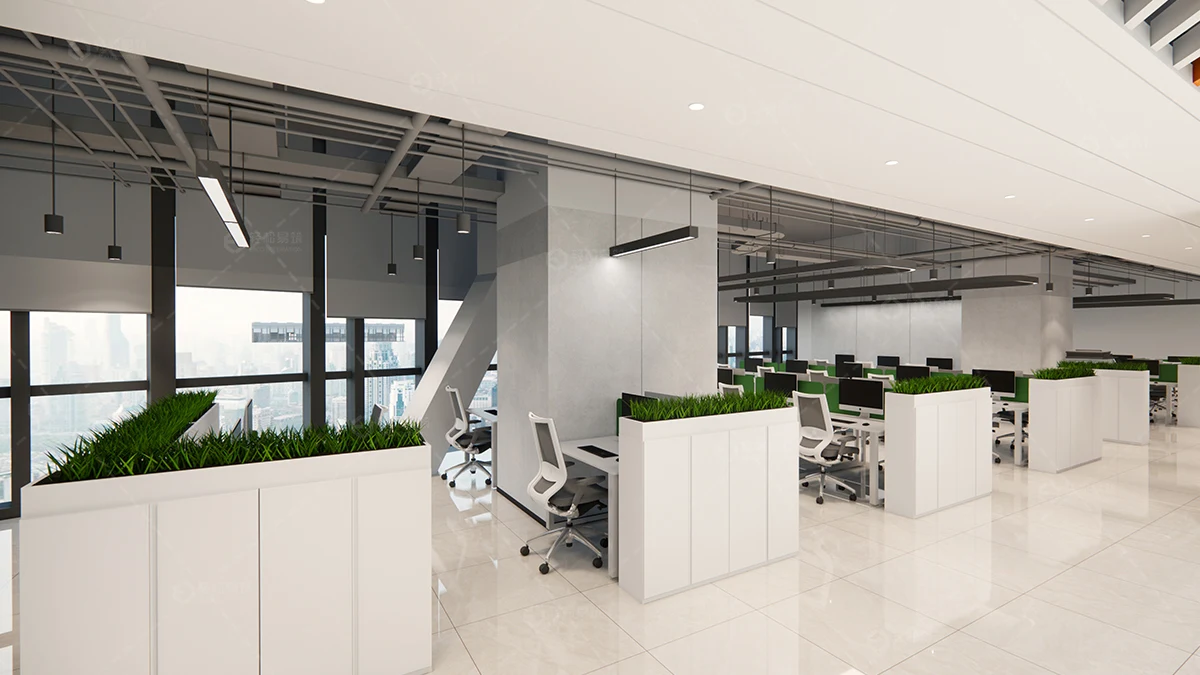 4000芯片開發(fā)公司辦公室裝潢效果-第3張圖片-上海古都建筑設(shè)計(jì)集團(tuán) 4000芯片開發(fā)公司辦公室裝潢效果-第3張圖片-上海古都建筑設(shè)計(jì)集團(tuán)