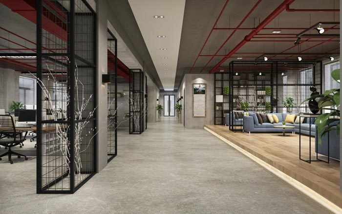 1180平科技公司企業(yè)展廳設(shè)計效果-第2張圖片-上海古都建筑設(shè)計集團(tuán) 1180平科技公司企業(yè)展廳設(shè)計效果-第2張圖片-上海古都建筑設(shè)計集團(tuán)