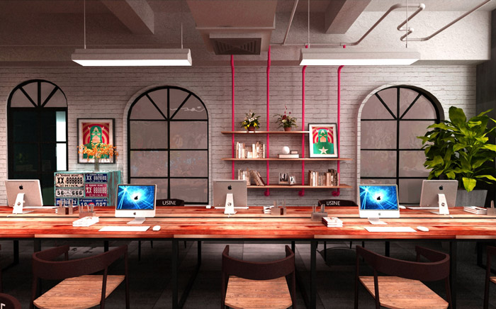 奉賢辦公室裝修服裝公司設計-第5張圖片-上海古都建筑設計集團 奉賢辦公室裝修服裝公司設計-第5張圖片-上海古都建筑設計集團