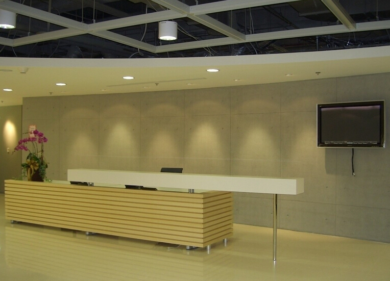 上海辦公室裝修前臺裝修設(shè)計案例-第2張圖片-上海古都建筑設(shè)計集團(tuán) 上海辦公室裝修前臺裝修設(shè)計案例-第2張圖片-上海古都建筑設(shè)計集團(tuán)