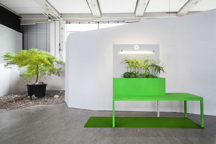 徐匯區(qū)120平綠調休閑辦公室裝修設計-第3張圖片-上海古都建筑設計集團