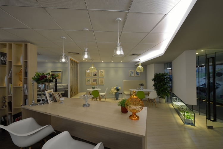 現(xiàn)代簡約時尚辦公室裝修設(shè)計-第4張圖片-上海古都建筑設(shè)計集團 現(xiàn)代簡約時尚辦公室裝修設(shè)計-第4張圖片-上海古都建筑設(shè)計集團