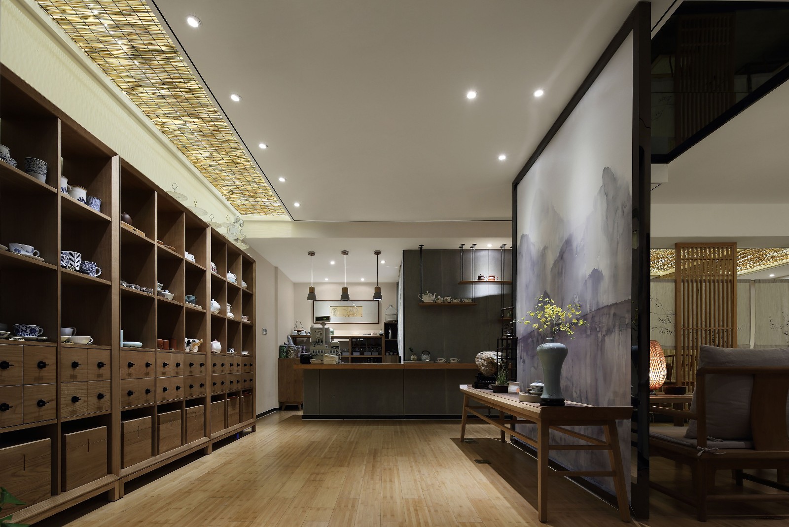 普陀區(qū)120平茶莊裝修設(shè)計(jì)-第3張圖片-上海古都建筑設(shè)計(jì)集團(tuán) 普陀區(qū)120平茶莊裝修設(shè)計(jì)-第3張圖片-上海古都建筑設(shè)計(jì)集團(tuán)