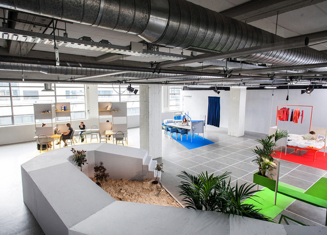 上海簡約工業(yè)風(fēng)辦公室裝修設(shè)計-第3張圖片-上海古都建筑設(shè)計集團 上海簡約工業(yè)風(fēng)辦公室裝修設(shè)計-第3張圖片-上海古都建筑設(shè)計集團