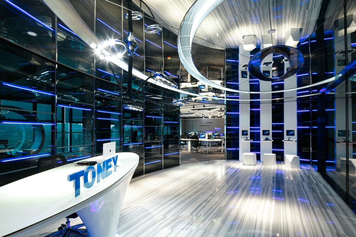 保利科技風(fēng)辦公室裝修設(shè)計-第1張圖片-上海古都建筑設(shè)計集團(tuán) 保利科技風(fēng)辦公室裝修設(shè)計-第1張圖片-上海古都建筑設(shè)計集團(tuán)