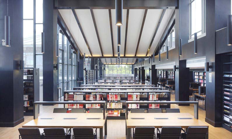 空曠工業(yè)風(fēng)圖書館裝修設(shè)計-第2張圖片-上海古都建筑設(shè)計集團 空曠工業(yè)風(fēng)圖書館裝修設(shè)計-第2張圖片-上海古都建筑設(shè)計集團