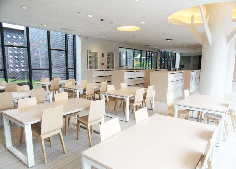 空曠工業(yè)風(fēng)圖書館裝修設(shè)計-第3張圖片-上海古都建筑設(shè)計集團 空曠工業(yè)風(fēng)圖書館裝修設(shè)計-第3張圖片-上海古都建筑設(shè)計集團