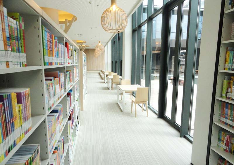 空曠工業(yè)風(fēng)圖書館裝修設(shè)計-第4張圖片-上海古都建筑設(shè)計集團 空曠工業(yè)風(fēng)圖書館裝修設(shè)計-第4張圖片-上海古都建筑設(shè)計集團