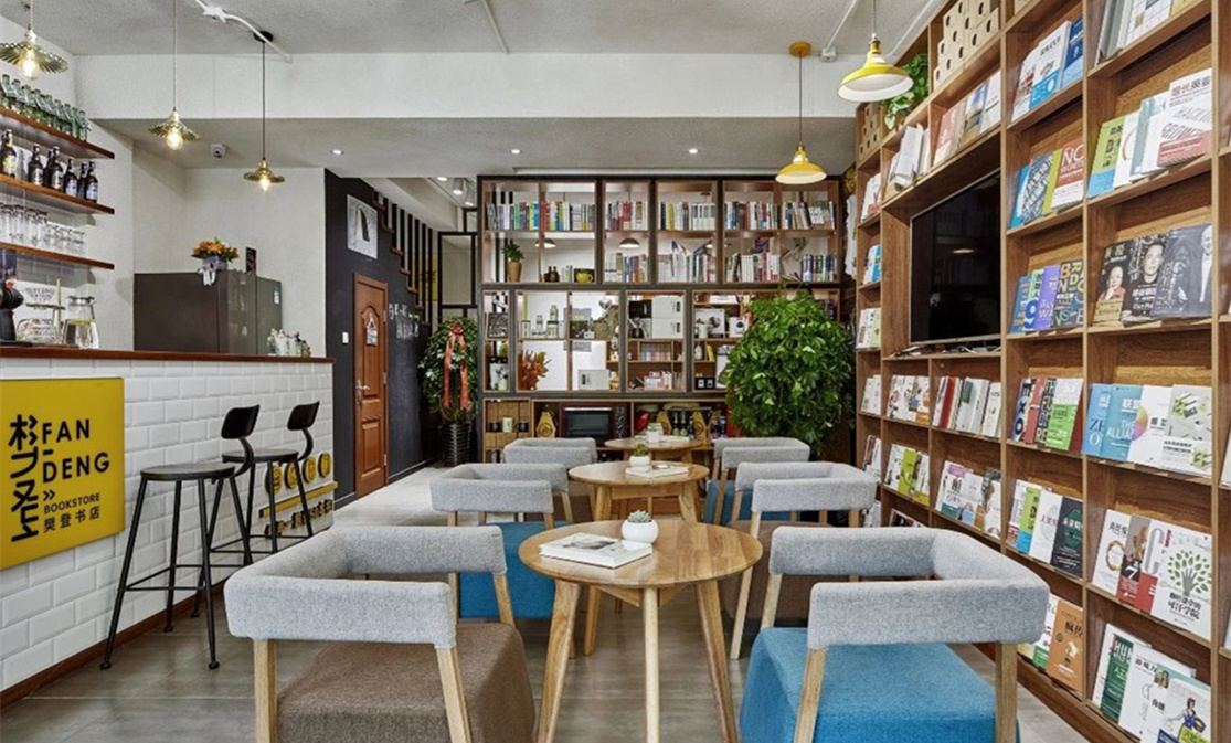 日式清新書店裝修設(shè)計效果圖-第1張圖片-上海古都建筑設(shè)計集團 日式清新書店裝修設(shè)計效果圖-第1張圖片-上海古都建筑設(shè)計集團