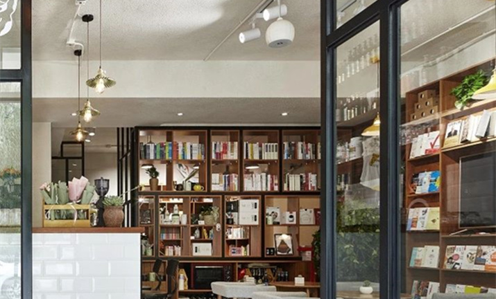 日式清新書店裝修設(shè)計效果圖-第4張圖片-上海古都建筑設(shè)計集團 日式清新書店裝修設(shè)計效果圖-第4張圖片-上海古都建筑設(shè)計集團
