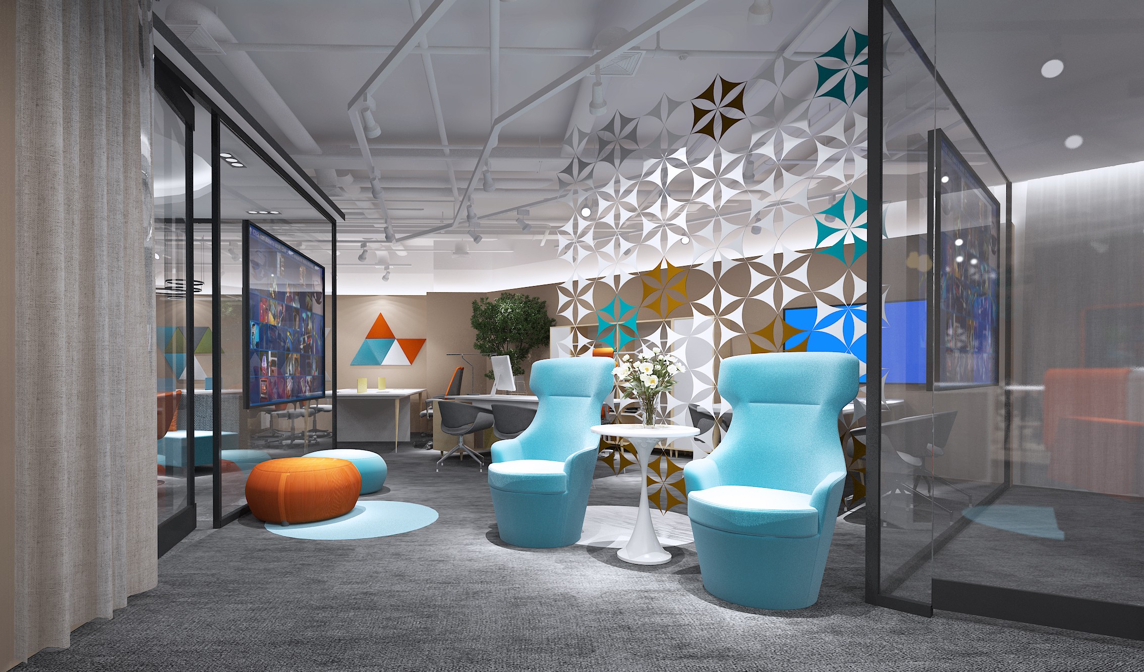 浦東新區(qū)科技智能辦公室裝修設(shè)計-第10張圖片-上海古都建筑設(shè)計集團 浦東新區(qū)科技智能辦公室裝修設(shè)計-第10張圖片-上海古都建筑設(shè)計集團