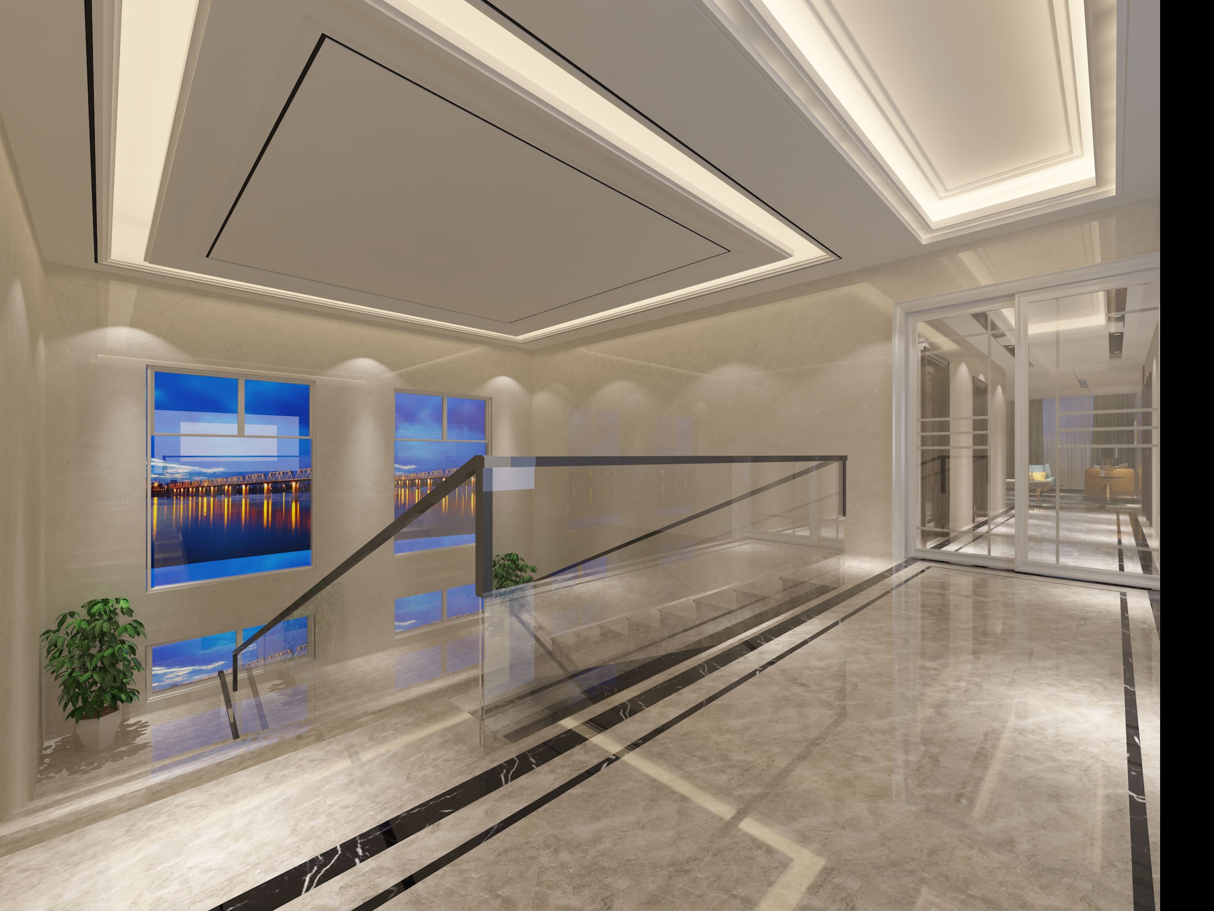 虹口區(qū)復式奢華辦公室裝修設計-第10張圖片-上海古都建筑設計集團 虹口區(qū)復式奢華辦公室裝修設計-第10張圖片-上海古都建筑設計集團