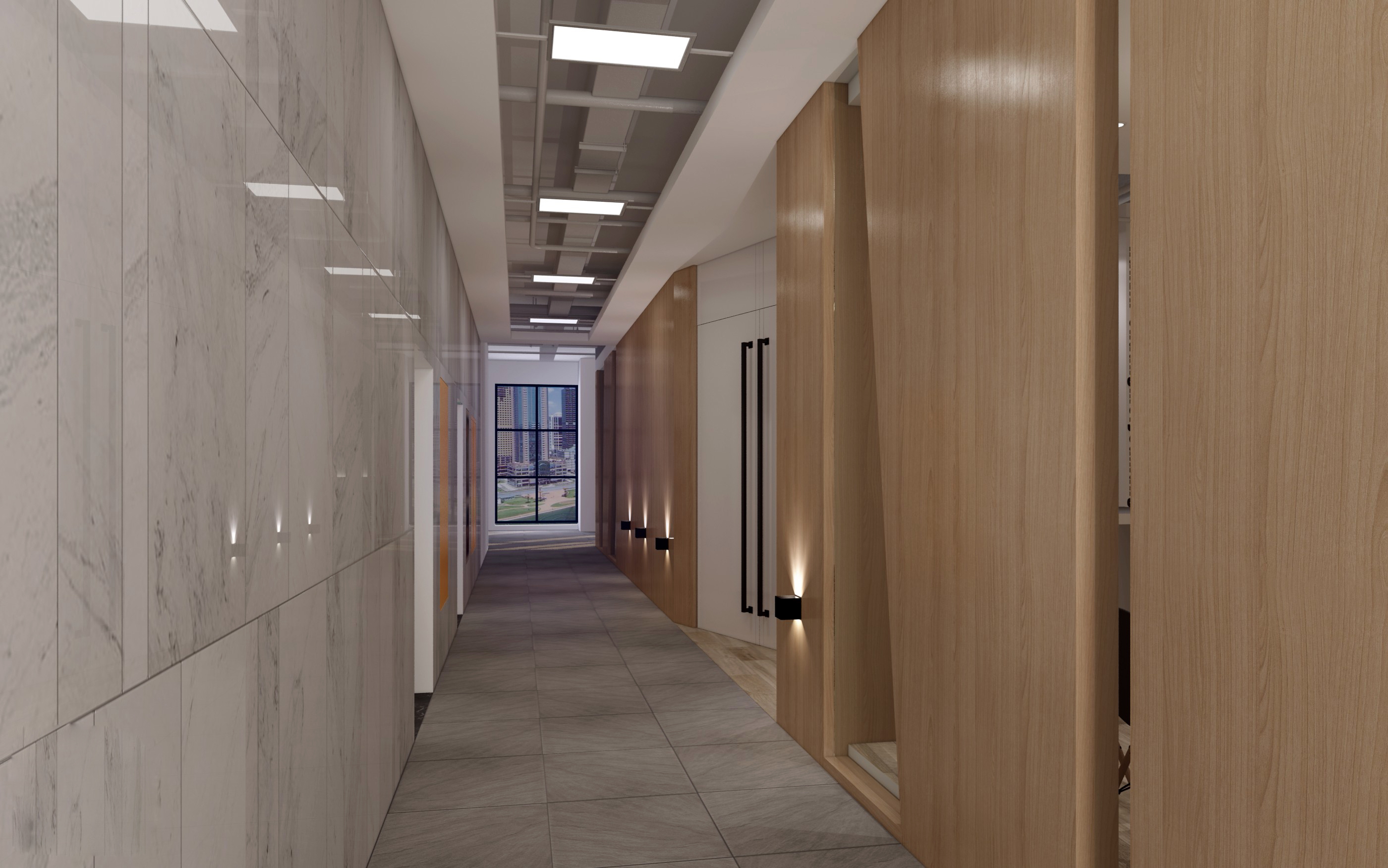 國際科技風(fēng)格辦公室裝修設(shè)計-第4張圖片-上海古都建筑設(shè)計集團(tuán)