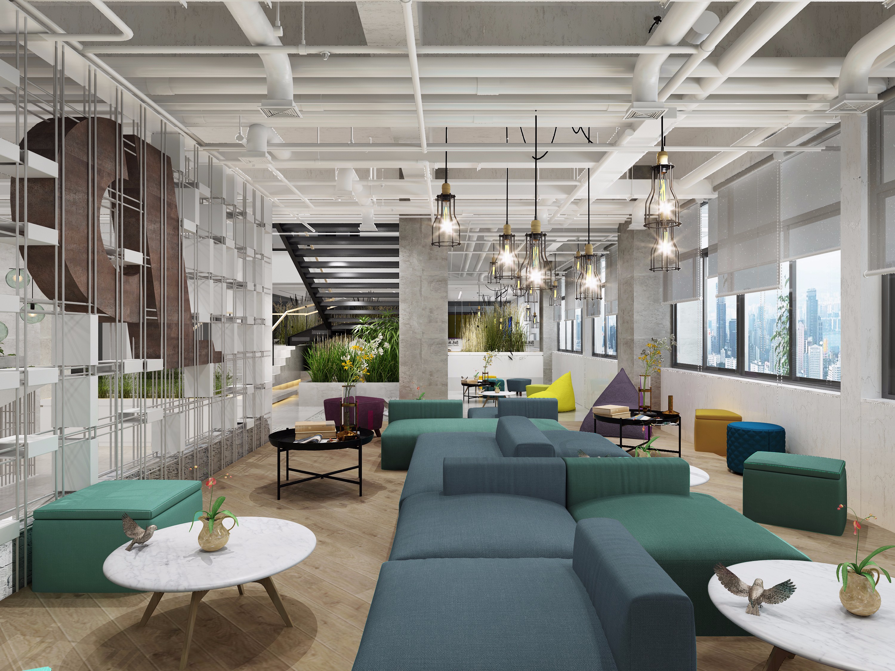 辦公室休閑區(qū)裝修設計-第7張圖片-上海古都建筑設計集團 辦公室休閑區(qū)裝修設計-第7張圖片-上海古都建筑設計集團