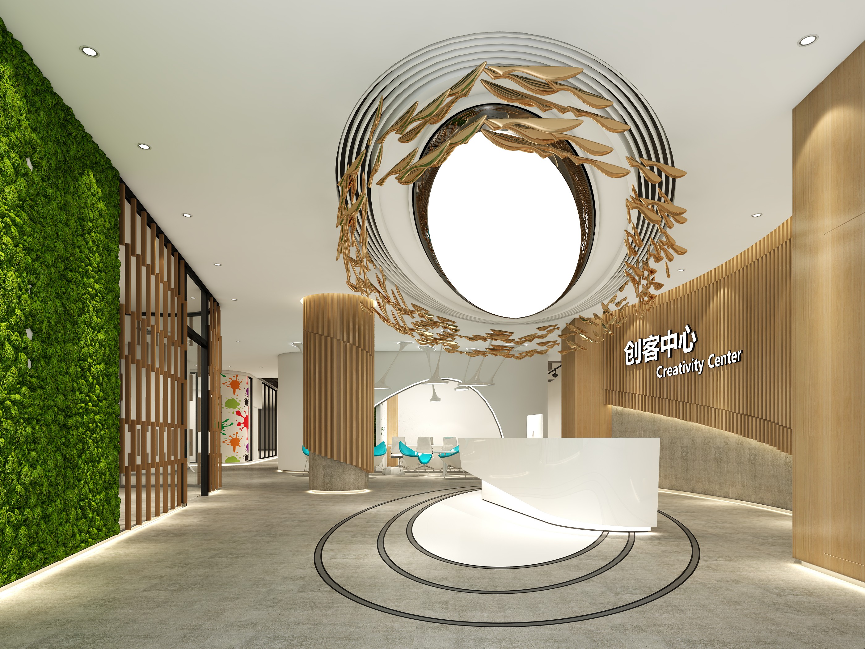 創(chuàng)客中心辦公室裝修設(shè)計(jì)-第4張圖片-上海古都建筑設(shè)計(jì)集團(tuán) 創(chuàng)客中心辦公室裝修設(shè)計(jì)-第4張圖片-上海古都建筑設(shè)計(jì)集團(tuán)