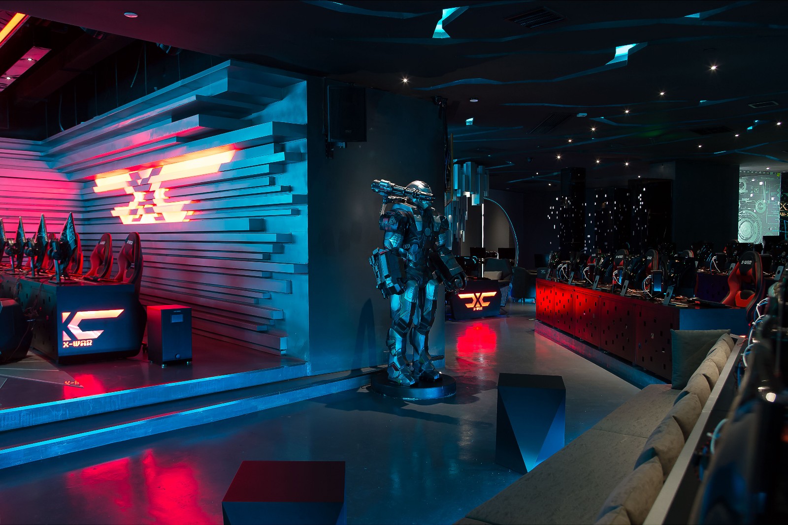 普陀區(qū)現(xiàn)代科技風(fēng)格網(wǎng)吧裝修設(shè)計(jì)-第4張圖片-上海古都建筑設(shè)計(jì)集團(tuán) 普陀區(qū)現(xiàn)代科技風(fēng)格網(wǎng)吧裝修設(shè)計(jì)-第4張圖片-上海古都建筑設(shè)計(jì)集團(tuán)