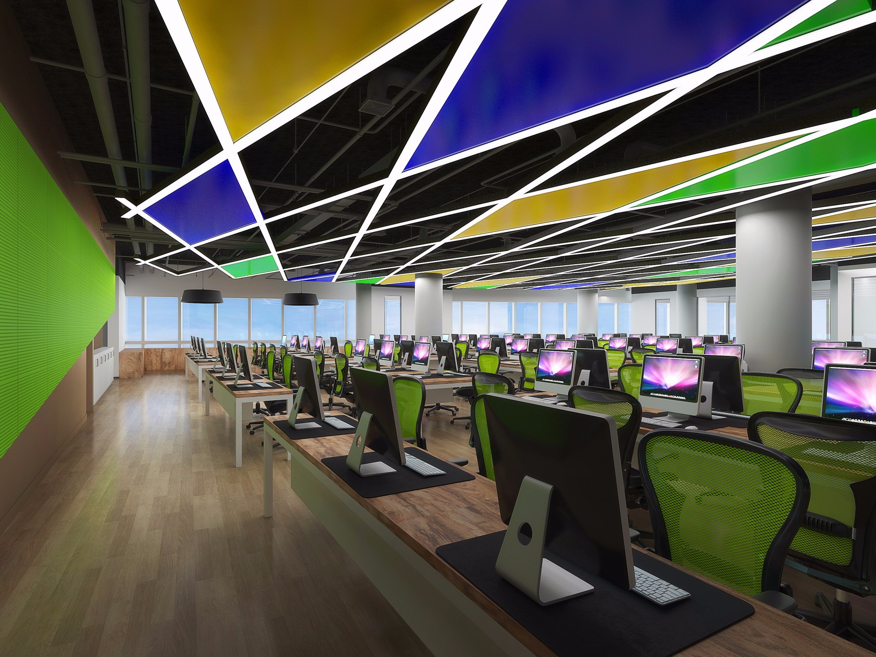 普陀區(qū)現(xiàn)代科技風(fēng)格辦公室裝修設(shè)計-第3張圖片-上海古都建筑設(shè)計集團(tuán) 普陀區(qū)現(xiàn)代科技風(fēng)格辦公室裝修設(shè)計-第3張圖片-上海古都建筑設(shè)計集團(tuán)