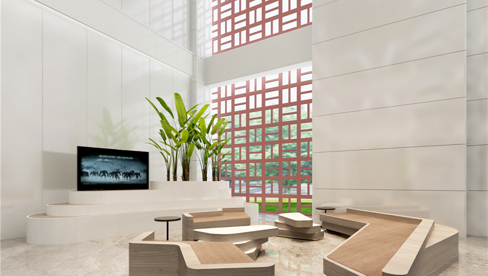 現(xiàn)代科技圖書館裝修設(shè)計-第4張圖片-上海古都建筑設(shè)計集團(tuán) 現(xiàn)代科技圖書館裝修設(shè)計-第4張圖片-上海古都建筑設(shè)計集團(tuán)