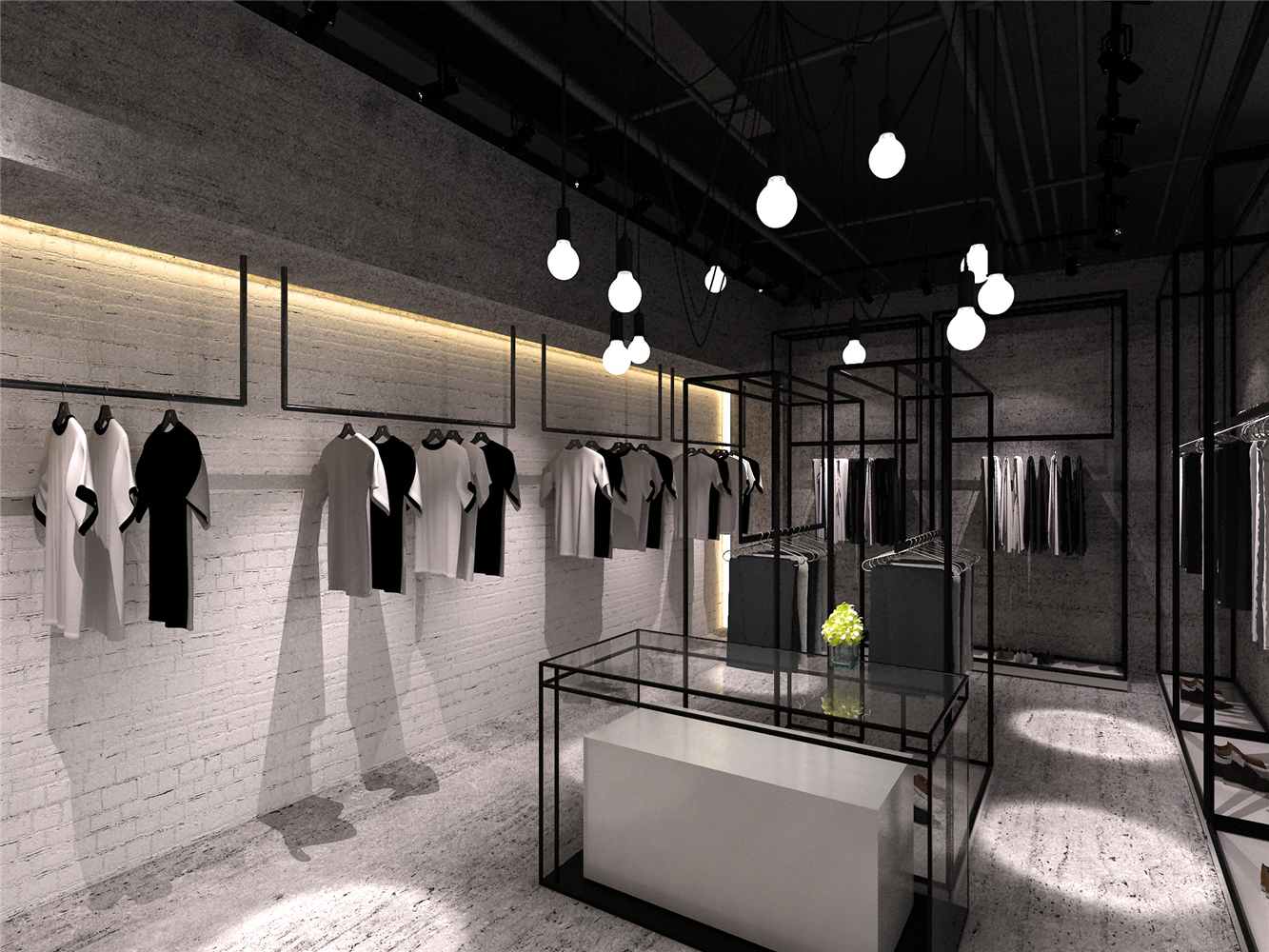 工業(yè)風服裝店裝修設(shè)計-第5張圖片-上海古都建筑設(shè)計集團 工業(yè)風服裝店裝修設(shè)計-第5張圖片-上海古都建筑設(shè)計集團