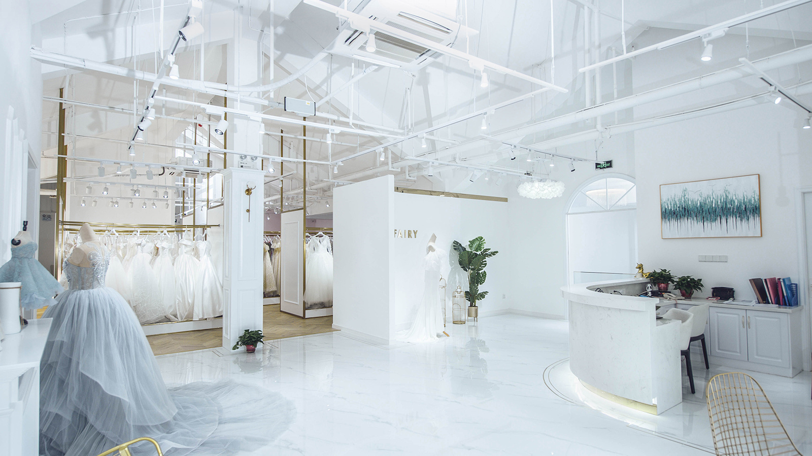 輕奢風(fēng)格婚紗店裝修設(shè)計-第3張圖片-上海古都建筑設(shè)計集團(tuán) 輕奢風(fēng)格婚紗店裝修設(shè)計-第3張圖片-上海古都建筑設(shè)計集團(tuán)