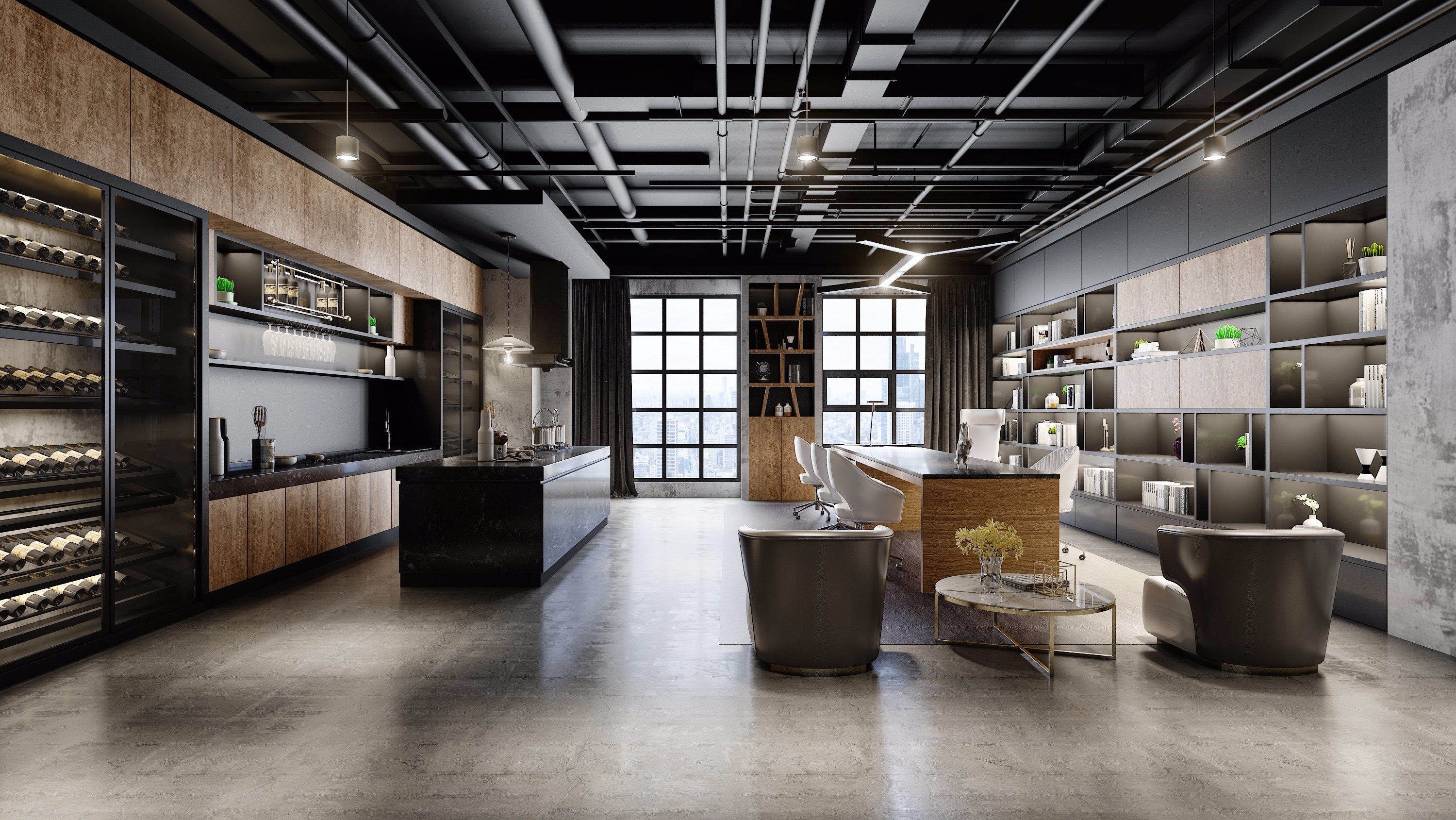 工業(yè)風(fēng)辦公室休閑區(qū)裝修設(shè)計-第4張圖片-上海古都建筑設(shè)計集團 工業(yè)風(fēng)辦公室休閑區(qū)裝修設(shè)計-第4張圖片-上海古都建筑設(shè)計集團