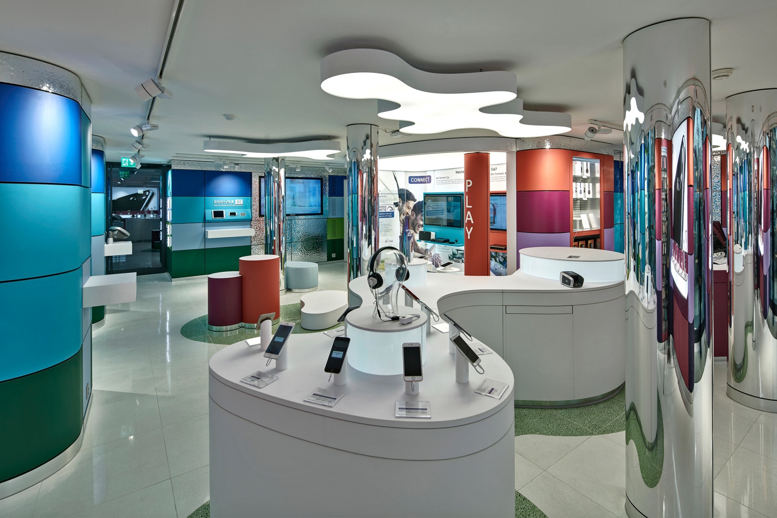 高檔創(chuàng)意手機店裝修設計-第2張圖片-上海古都建筑設計集團 高檔創(chuàng)意手機店裝修設計-第2張圖片-上海古都建筑設計集團