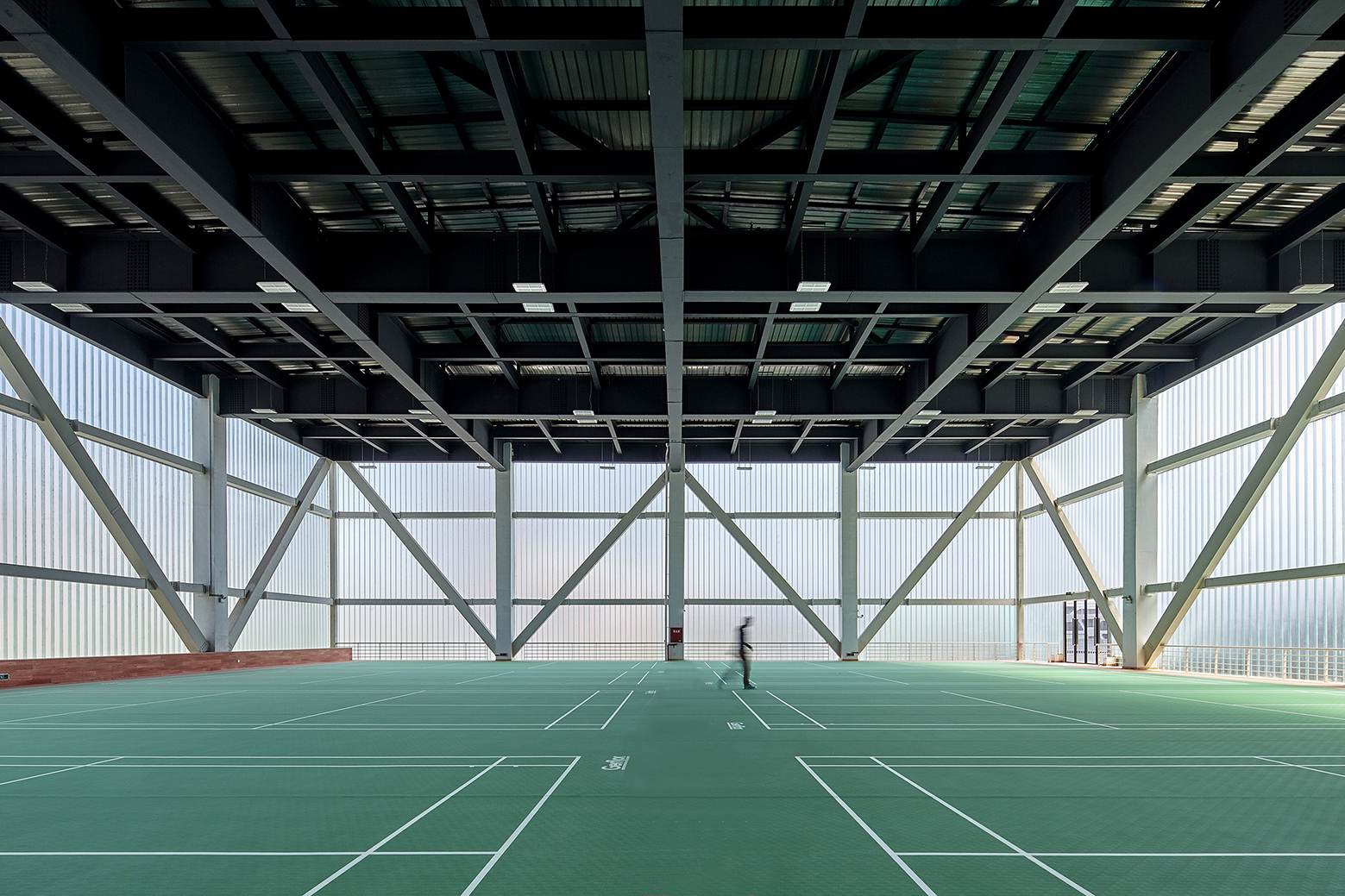 室內小型簡約羽毛球館裝修設計-第4張圖片-上海古都建筑設計集團 室內小型簡約羽毛球館裝修設計-第4張圖片-上海古都建筑設計集團