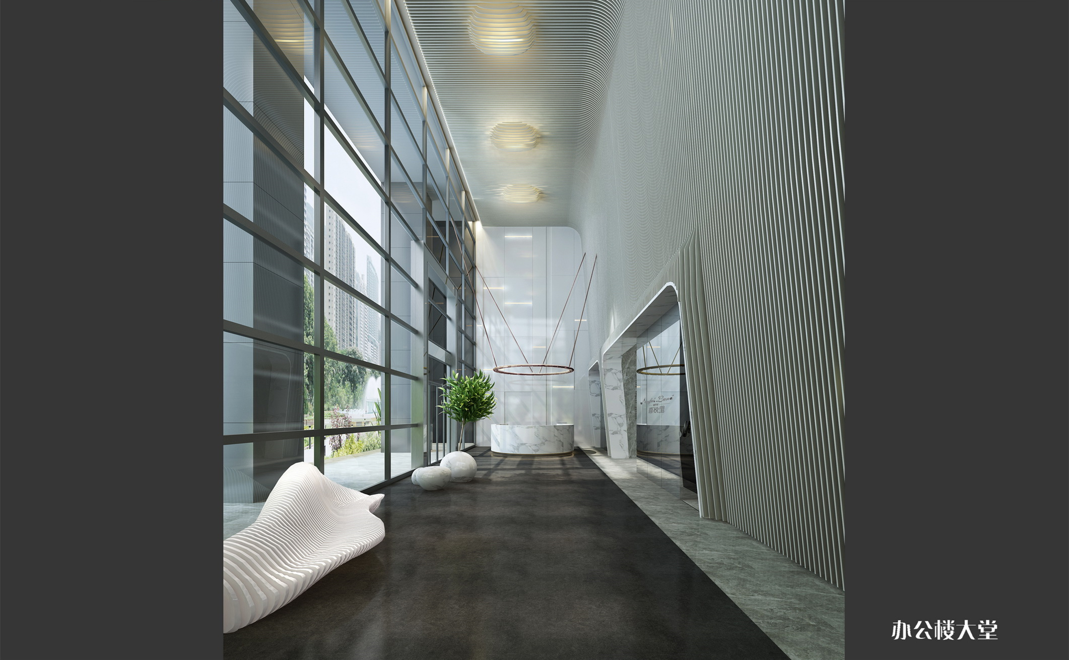 新式科技風(fēng)辦公樓裝修設(shè)計-第3張圖片-上海古都建筑設(shè)計集團(tuán) 新式科技風(fēng)辦公樓裝修設(shè)計-第3張圖片-上海古都建筑設(shè)計集團(tuán)