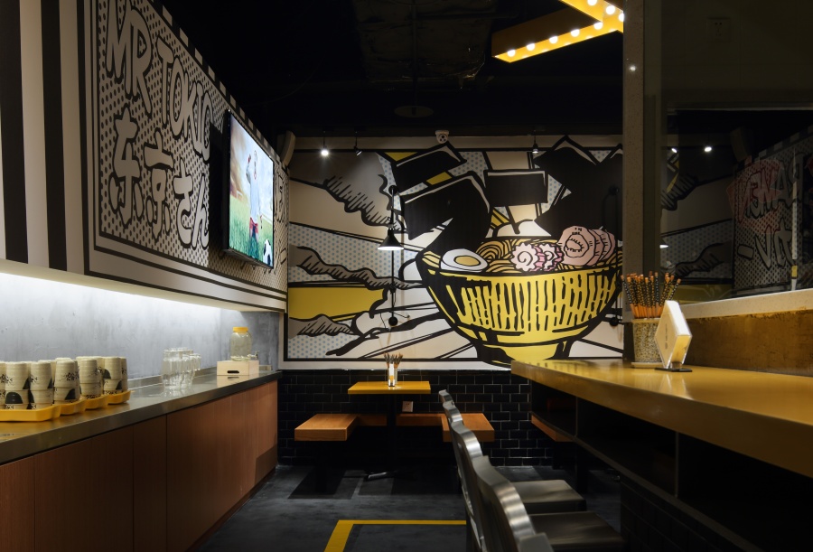 日式簡約快餐店裝修設計-第5張圖片-上海古都建筑設計集團