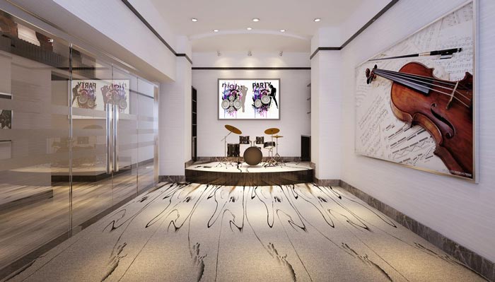 現(xiàn)代時(shí)尚琴行辦公室裝修設(shè)計(jì)-第3張圖片-上海古都建筑設(shè)計(jì)集團(tuán) 現(xiàn)代時(shí)尚琴行辦公室裝修設(shè)計(jì)-第3張圖片-上海古都建筑設(shè)計(jì)集團(tuán)