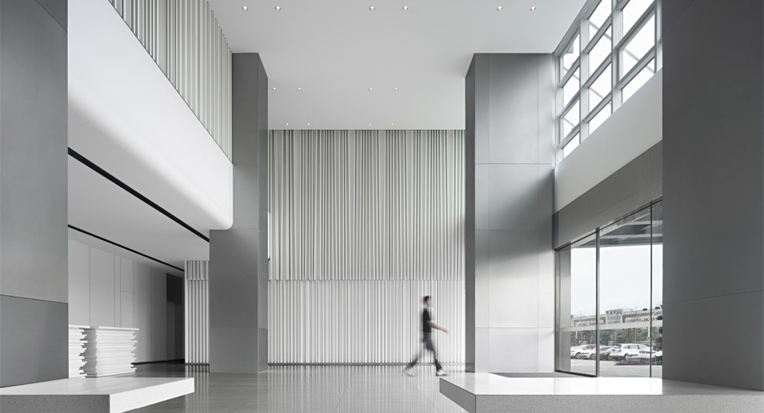 灰白簡約風格辦公室裝修設計-第1張圖片-上海古都建筑設計集團 灰白簡約風格辦公室裝修設計-第1張圖片-上海古都建筑設計集團