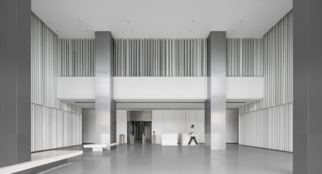 灰白簡約風格辦公室裝修設計-第4張圖片-上海古都建筑設計集團 灰白簡約風格辦公室裝修設計-第4張圖片-上海古都建筑設計集團