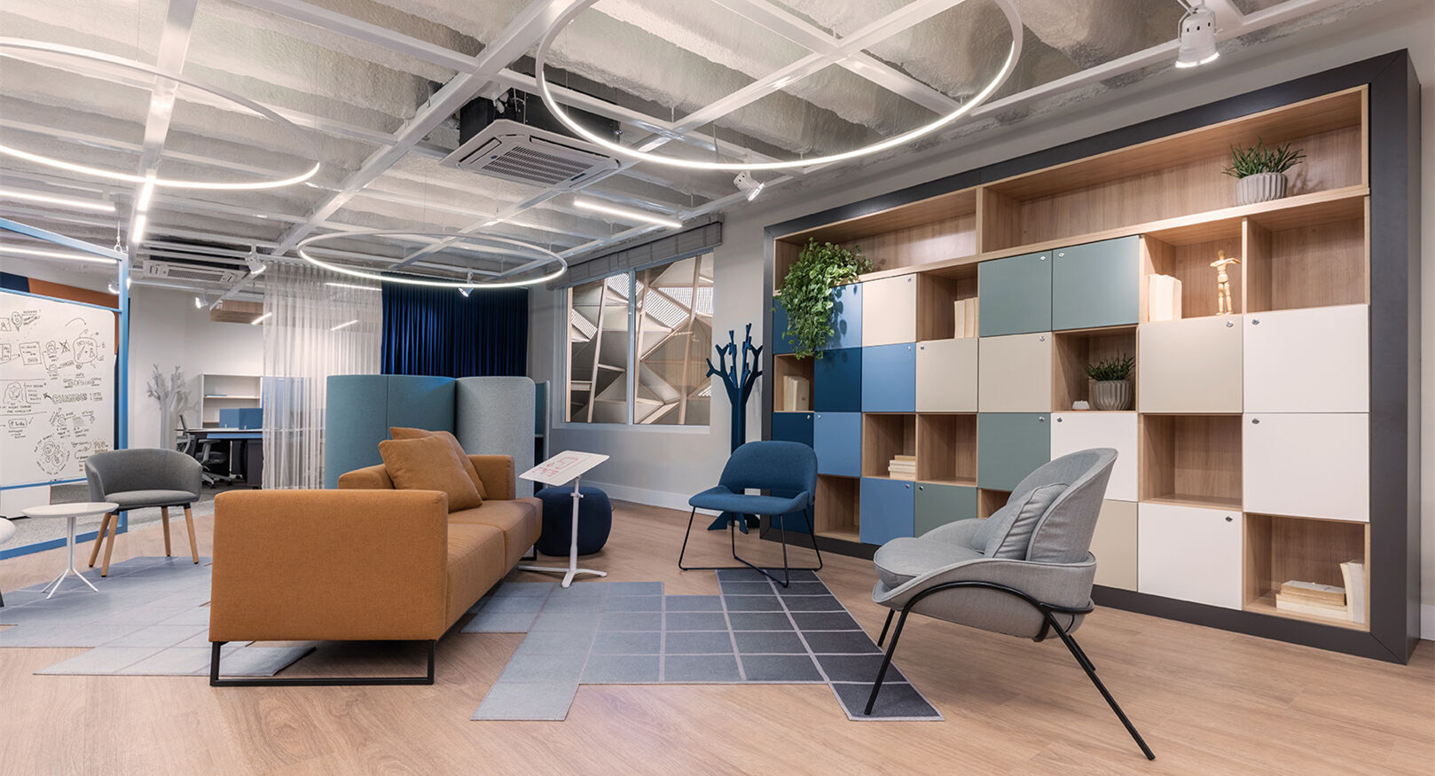 時尚簡約公共辦公空間裝修設(shè)計(jì)-第5張圖片-上海古都建筑設(shè)計(jì)集團(tuán) 時尚簡約公共辦公空間裝修設(shè)計(jì)-第5張圖片-上海古都建筑設(shè)計(jì)集團(tuán)