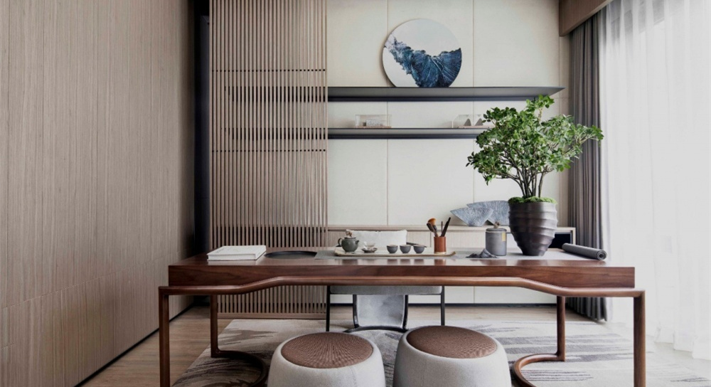 東方韻味辦公室裝修設(shè)計(jì)-第2張圖片-上海古都建筑設(shè)計(jì)集團(tuán) 東方韻味辦公室裝修設(shè)計(jì)-第2張圖片-上海古都建筑設(shè)計(jì)集團(tuán)