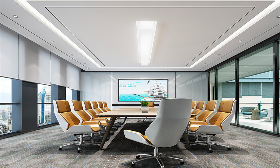 高檔辦公會(huì)議室裝修設(shè)計(jì)-第4張圖片-上海古都建筑設(shè)計(jì)集團(tuán) 高檔辦公會(huì)議室裝修設(shè)計(jì)-第4張圖片-上海古都建筑設(shè)計(jì)集團(tuán)