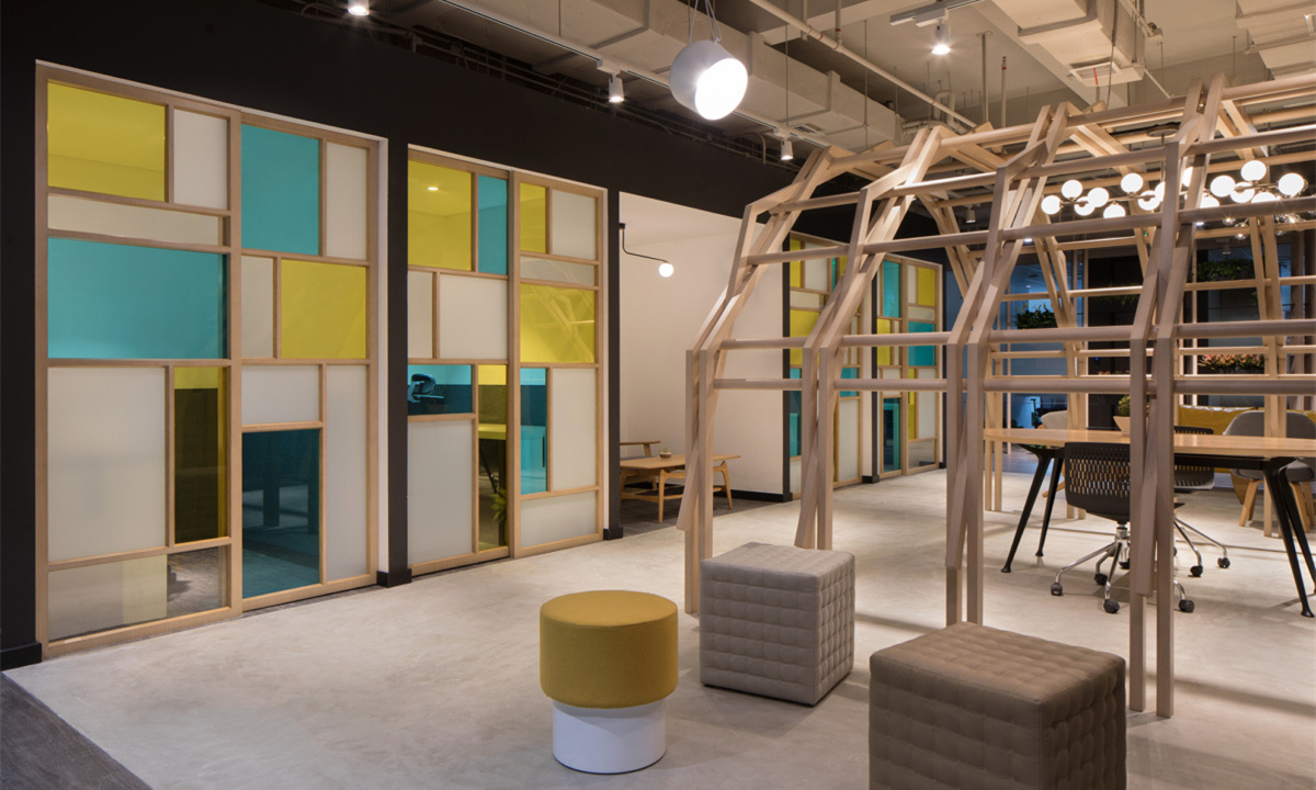 科技時尚風格辦公室裝修設(shè)計-第4張圖片-上海古都建筑設(shè)計集團 科技時尚風格辦公室裝修設(shè)計-第4張圖片-上海古都建筑設(shè)計集團