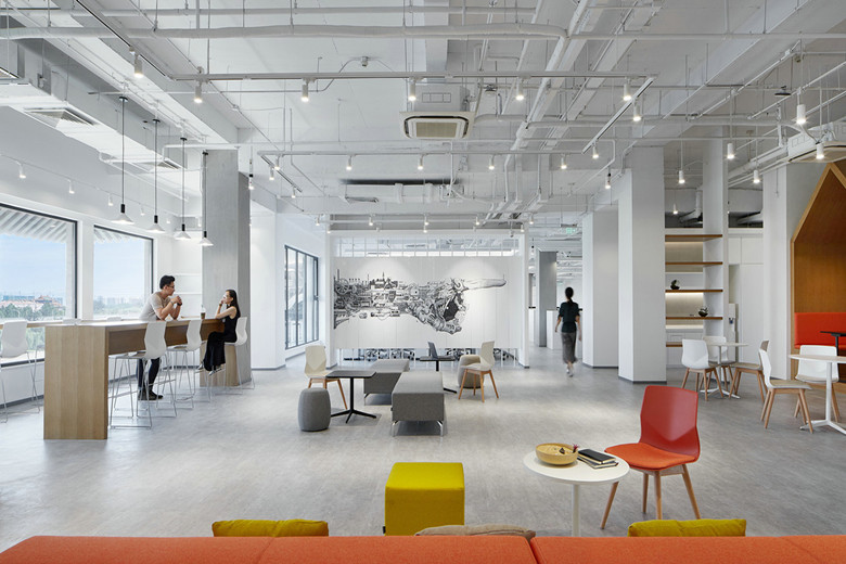 上海楊浦辦公室裝修660平米空間辦公室效果-第3張圖片-上海古都建筑設(shè)計集團(tuán) 上海楊浦辦公室裝修660平米空間辦公室效果-第3張圖片-上海古都建筑設(shè)計集團(tuán)